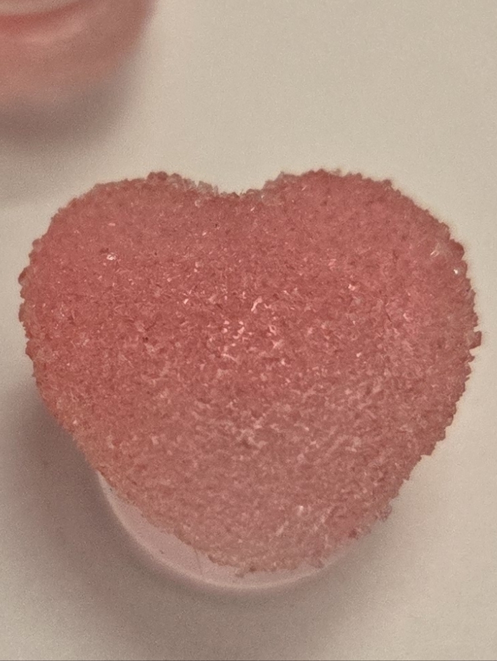 3/$10 Pink Red Candy Sugar Texture Heart Croc Charm